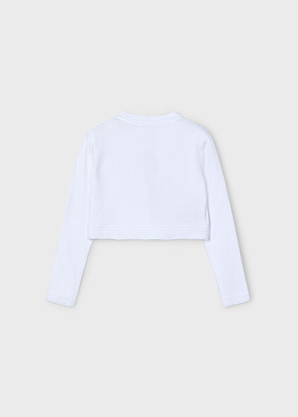 Mayoral 321  white cardigan