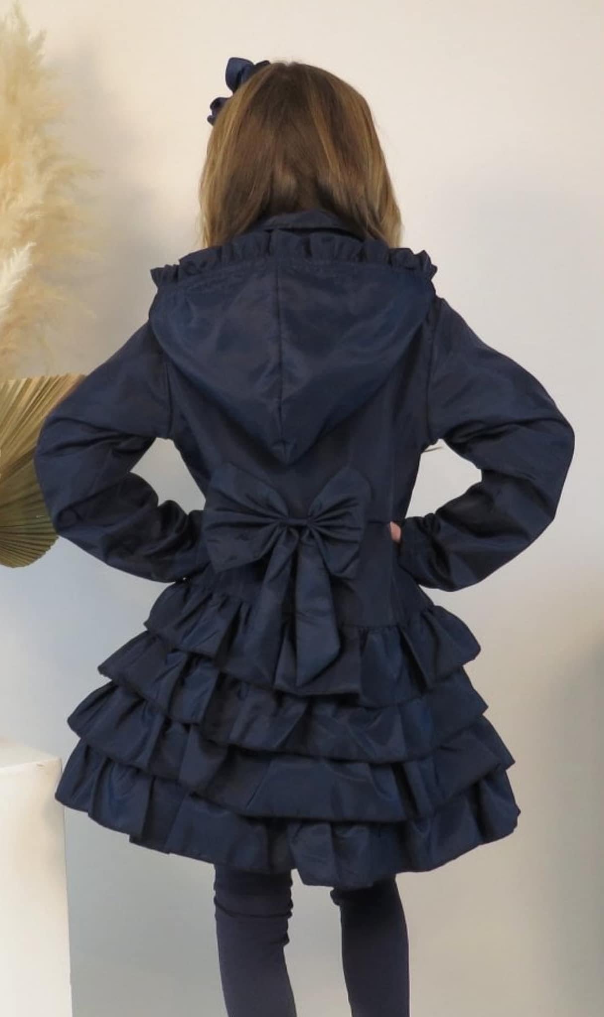 Adorable navy Nova coat