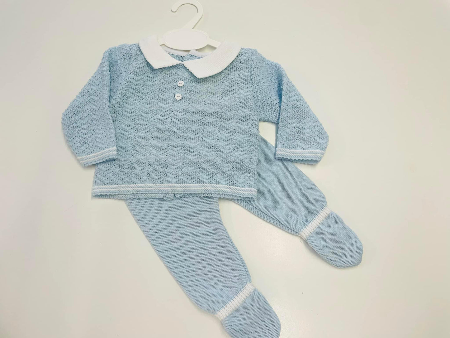 Adorable Blue Knit 2pc set