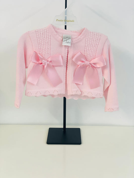 Pretty Originals Bow Cardigan