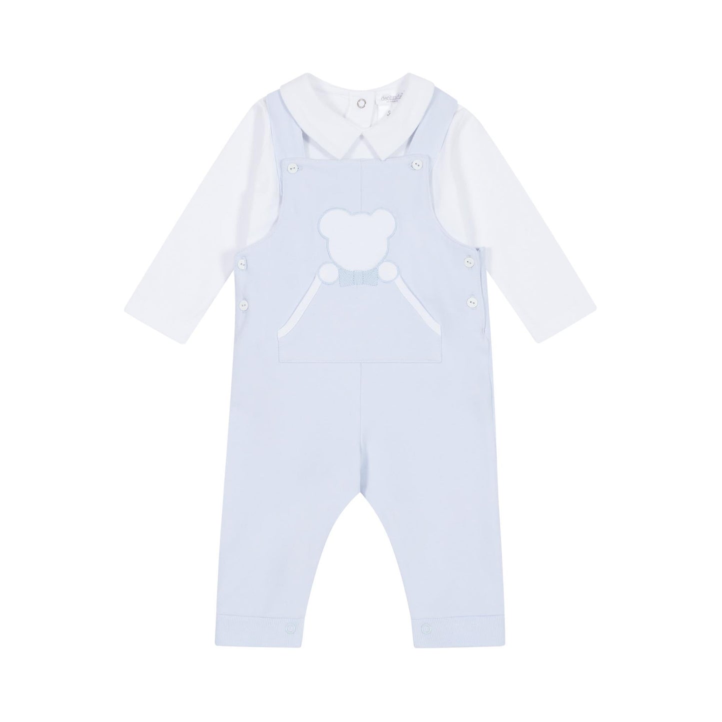 Deolinda bear Dungaree set