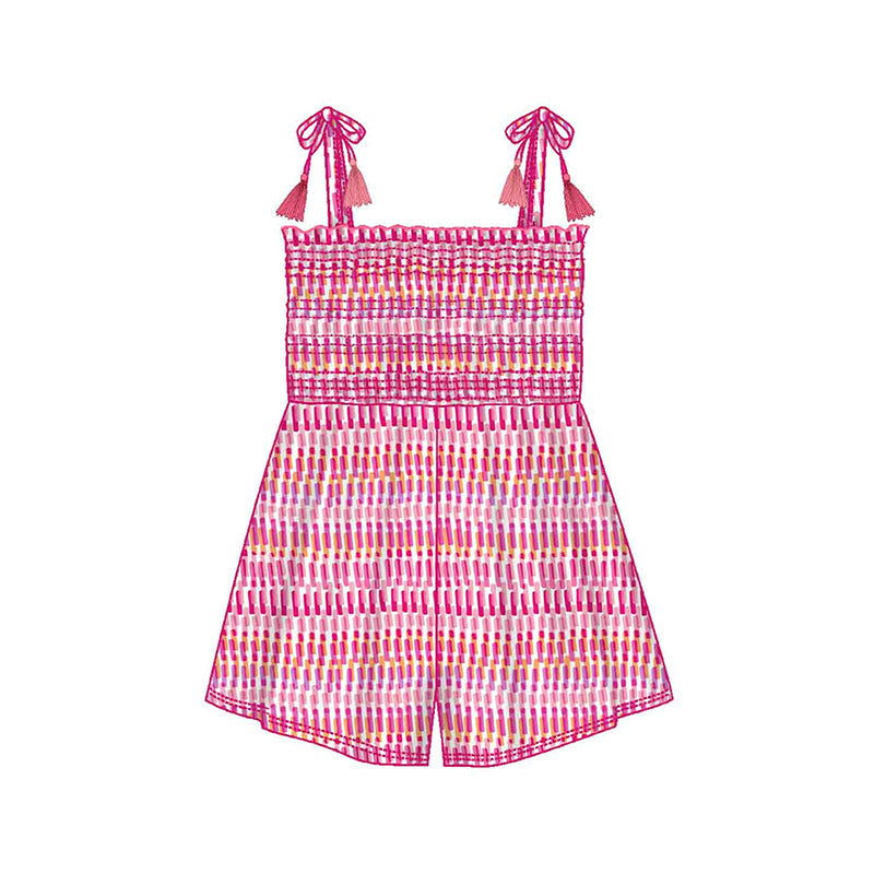 PRE ORDER Mayoral 3877 Magenta Playsuit