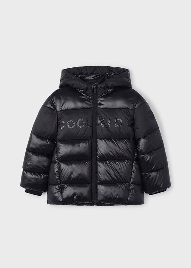 Mayoral Black Boys Coat