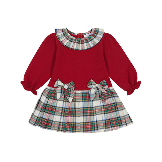 Deolinda Red Tartan Dress