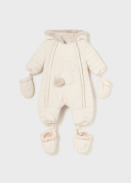 Mayoral Natural Snowsuit