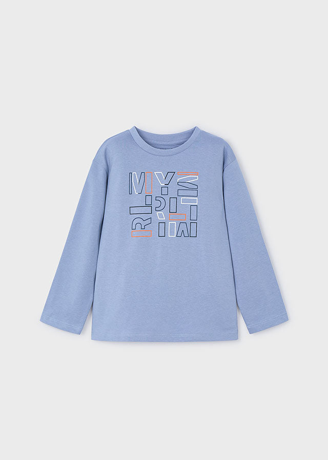 Mayoral Long Sleeve Tshirt Blue