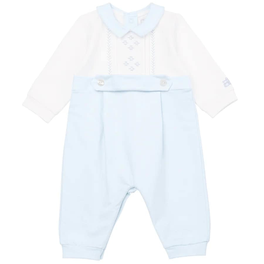 Emile et Rose Blue All in One Romper