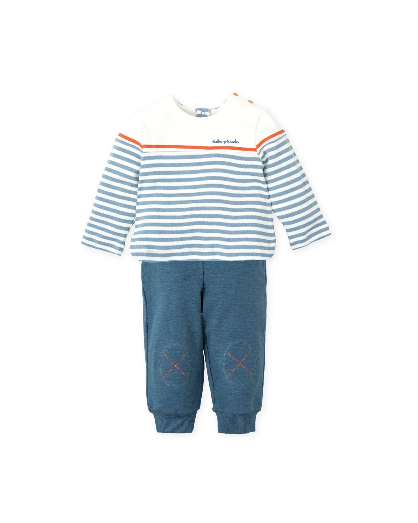 Tutto Piccolo Blue/Orange Tracksuit