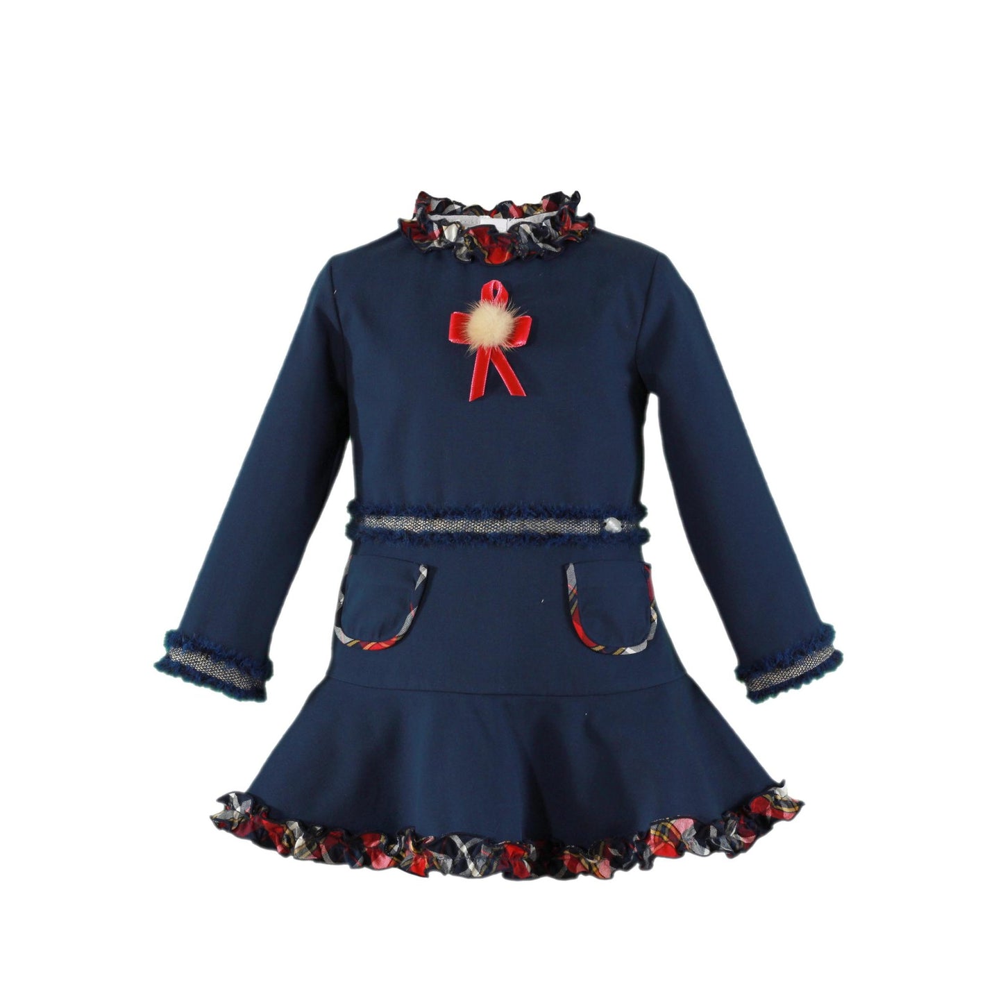 Miranda Navy Dress